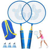 Hot Sale Outdoor Night Sport Game Led Light Badminton Racket Set