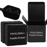 Pickleball Paddle Eraser, Pack Pickleball Paddle Cleaner for Raw Carbon Fiber Paddles Rubber Bar for Fast Residue and Dirt Removal Pickleball Accessories Eliminates Ball Residue, Dirt, Scratches