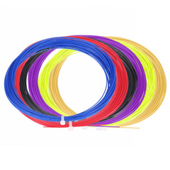 Badminton Strings,10m Nylon High Flexibility Badminton Racket Racquet String Line Red, Blue, Black, Fluorescent Green, Purple, Yellow Gym Sport Training Accessory
