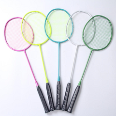 China Original Factory Badminton Racket Super Light Weight 4U Carbon Fiber Badminton Racket