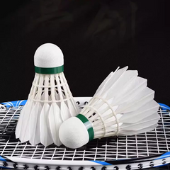 Special Hot Selling Goose Feather Air Shuttlecock Sports Good Badminton Use for Training Indoor and Outdoor