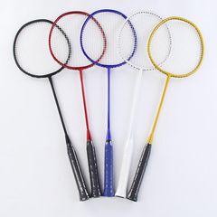 China Original Factory Badminton Racket Super Light Weight 4U Carbon Fiber Badminton Racket