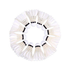 Super Class Goose Feather Badminton Shuttlecock Tournament Level Grade 76 77 Durable for Professional Player Training