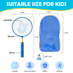 Hot Sale Outdoor Night Sport Game Led Light Badminton Racket Set