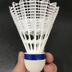 12 Packs Nylon Badminton Shuttlecocks Birdies Nylon Feather Shuttlecocks Badminton Birdies Great Stability & Durability Indoor Outdoor Sports Hight Speed Training