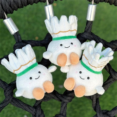 Bag Charms Cute Plush Badminton Tennis Basketball Volleyball Keychain Car Keys Badminton Souvenir Great Gift Idea