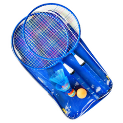 Customized logo Children Play Outdoor Children's Badminton Racket Set for Kids Set