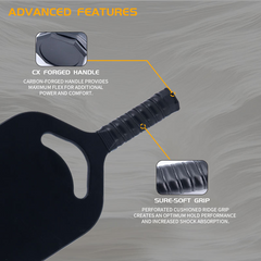 China Carbon Fiber Pickleball Paddle USAPA Thermoformed Unibody Unmatched Control and Added Power Pickle Ball Paddle