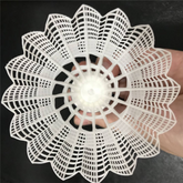 12 Packs Nylon Badminton Shuttlecocks Birdies Nylon Feather Shuttlecocks Badminton Birdies Great Stability & Durability Indoor Outdoor Sports Hight Speed Training