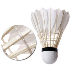 Special Hot Selling Goose Feather Air Shuttlecock Sports Good Badminton Use for Training Indoor and Outdoor