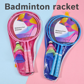 Hot Selling Kids Outdoor Sports Interactive Toys Colorful Mini Lightweight Badminton Rackets for Kids