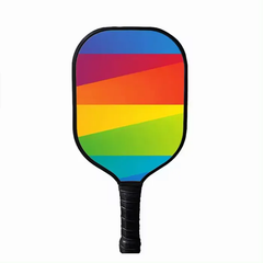 New Kids Cartoon Pickleball Racket Kids Factory Fiberglass Material PP Honeycomb Core Pickleball Racket