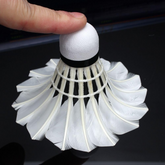 Super Durable Hot Sales Wholesale Cheap Price Good Quality Goose Feather Badminton Shuttlecock OEM Customized Head Logo