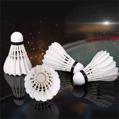 OEM Professional Flying Badminton Shuttlecock Goose Feather PU Cork Head Best Durability Training Tournaments Philippines