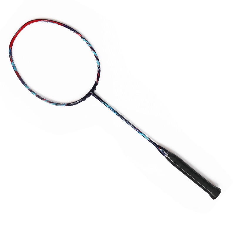 Hot Selling Carbon Fiber Badminton Racket, Durable, ultra Light, Aluminum Alloy, Hard, Soft Steel Grip for Sports