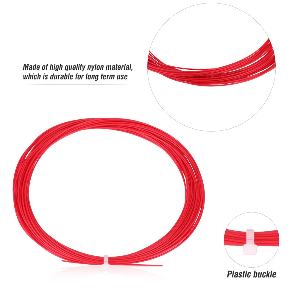Nylon Line Racket Badminton Strings,10m Nylon High Flexibility Badminton Racket Racquet ...