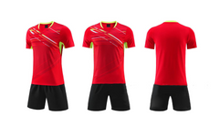 Multiple Color Custom logo High Quality Tennis Suit Quick-drying Competition Training Badminton Clothes Soccer Uniform