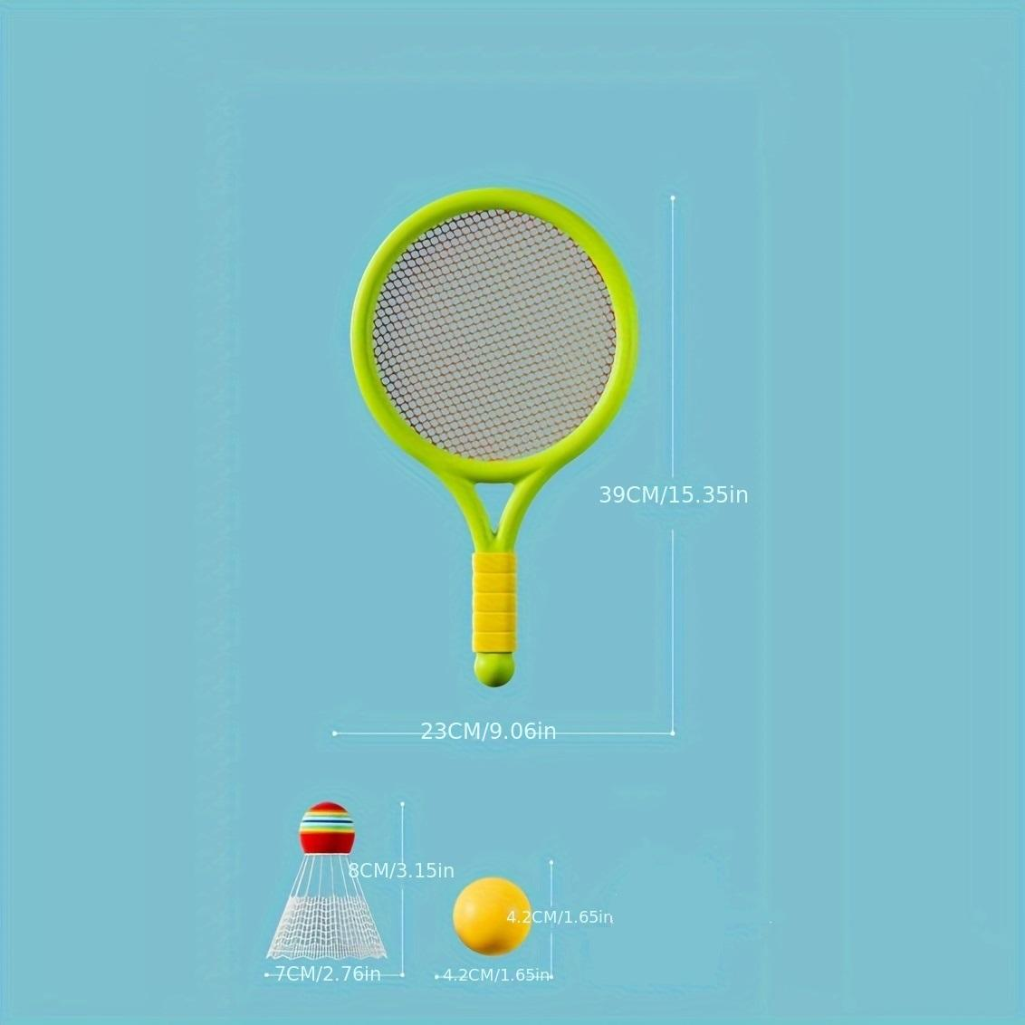 Children's Toy Racket Sets Colorful Lightweight Badminton and Tennis Racquets Indoor and Outdoor Sports Toys