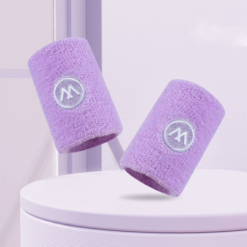 Wrist Sweatbands Sports Wristbands for Competitions Absorbent Sweatbands for Basketball Tennis Football Running Working