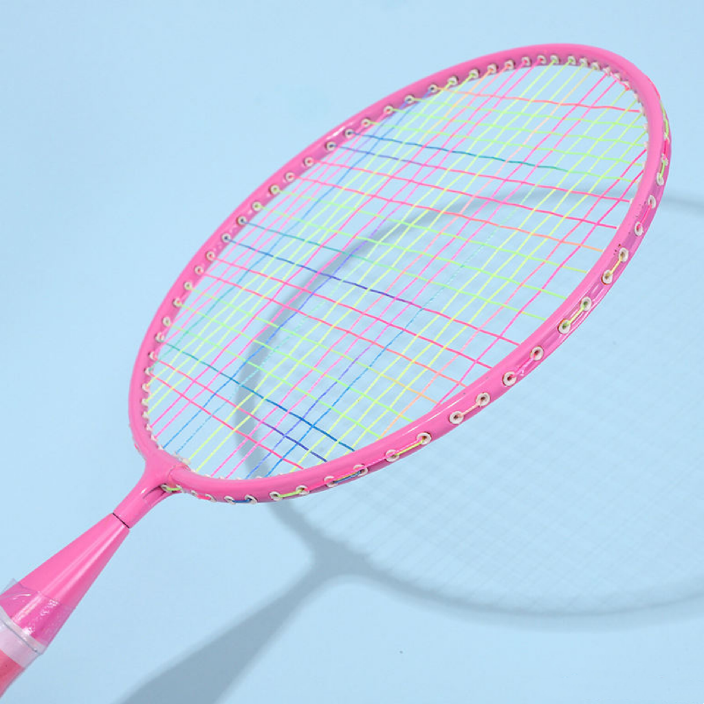 Hot Selling Kids Outdoor Sports Interactive Toys Colorful Mini Lightweight Badminton Rackets for Kids