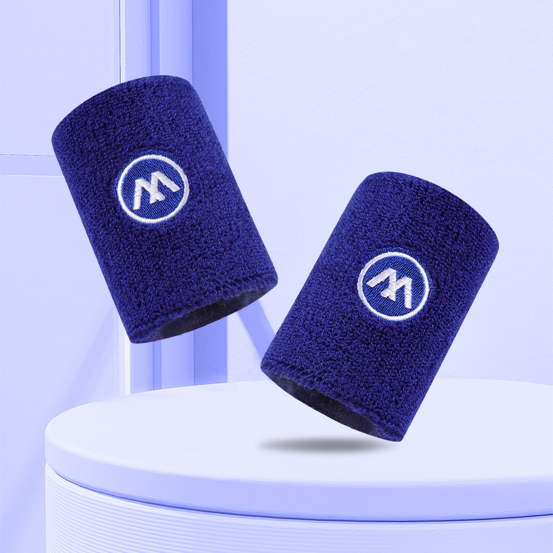 Wrist Sweatbands Sports Wristbands for Competitions Absorbent Sweatbands for Basketball Tennis Football Running Working